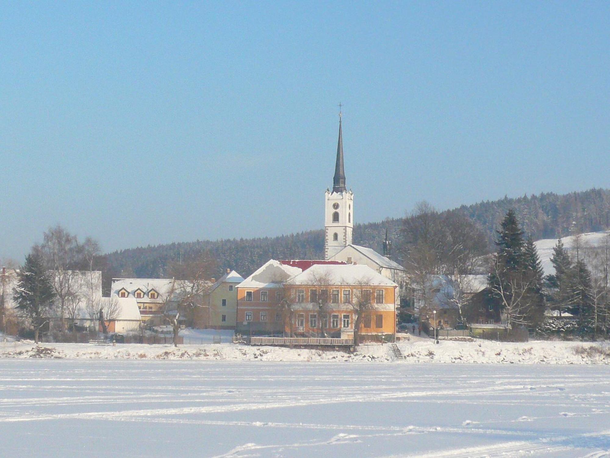 Penzion U Racaku Frymburk Exterior foto